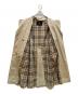 中古・古着 BURBERRY LONDON (バーバリーロンドン) 裏地ノバチェックトレンチコート ベージュ サイズ:40：11000円