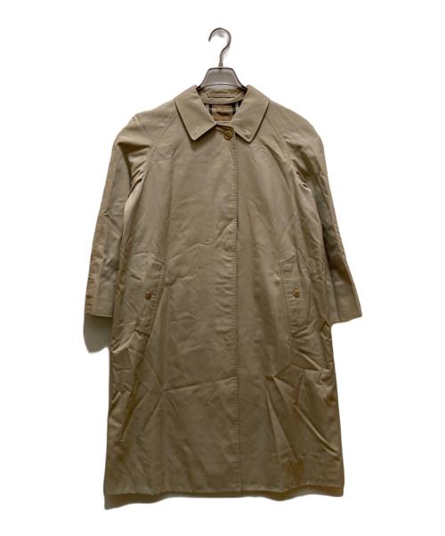 Burberry's（バーバリーズ）Burberry's (バーバリーズ) 裏地ノバチェックステンカラーコート ベージュ サイズ:9AB2の古着・服飾アイテム