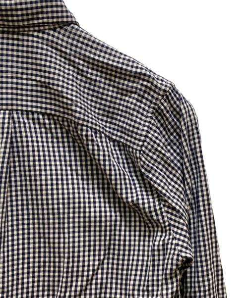 POLO RALPH LAUREN（ポロ・ラルフローレン）POLO RALPH LAUREN (ポロ・ラルフローレン) KINDRED レギュラーカラーチェックシャツ ホワイト×ネイビー サイズ:Lの古着・服飾アイテム