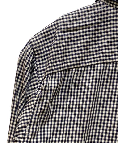 POLO RALPH LAUREN（ポロ・ラルフローレン）POLO RALPH LAUREN (ポロ・ラルフローレン) KINDRED レギュラーカラーチェックシャツ ホワイト×ネイビー サイズ:Lの古着・服飾アイテム
