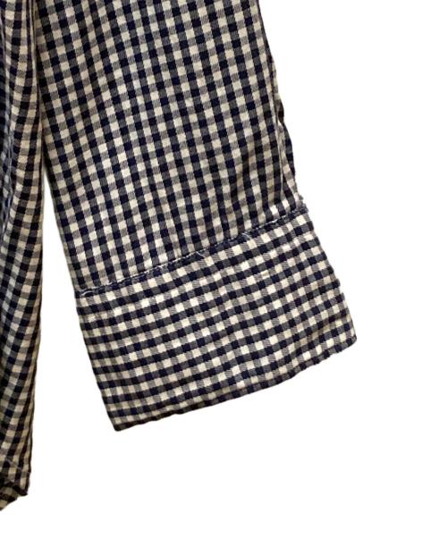 POLO RALPH LAUREN（ポロ・ラルフローレン）POLO RALPH LAUREN (ポロ・ラルフローレン) KINDRED レギュラーカラーチェックシャツ ホワイト×ネイビー サイズ:Lの古着・服飾アイテム