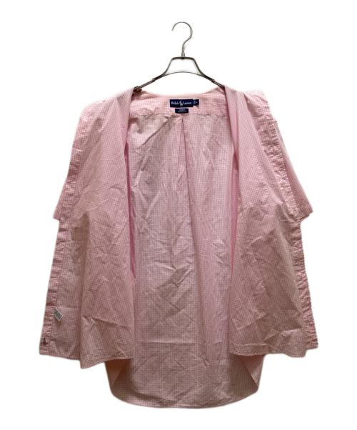 POLO RALPH LAUREN（ポロ・ラルフローレン）POLO RALPH LAUREN (ポロ・ラルフローレン) 半袖シャツ ピンク サイズ:Lの古着・服飾アイテム
