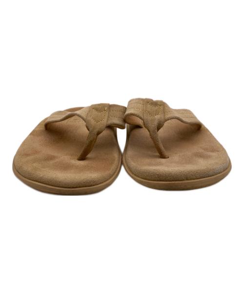 ISLAND SLIPPER（アイランドスリッパ）ISLAND SLIPPER (アイランドスリッパ) スウェードサンダル ベージュ サイズ:7の古着・服飾アイテム