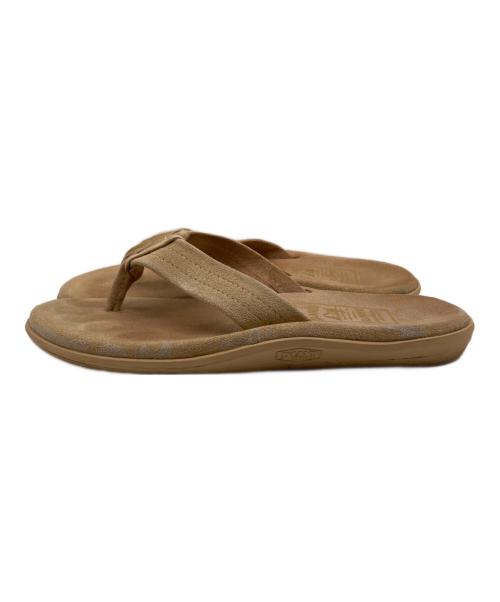 ISLAND SLIPPER（アイランドスリッパ）ISLAND SLIPPER (アイランドスリッパ) スウェードサンダル ベージュ サイズ:7の古着・服飾アイテム