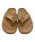 ISLAND SLIPPER (アイランドスリッパ) スウェードサンダル ベージュ サイズ:7：5000円