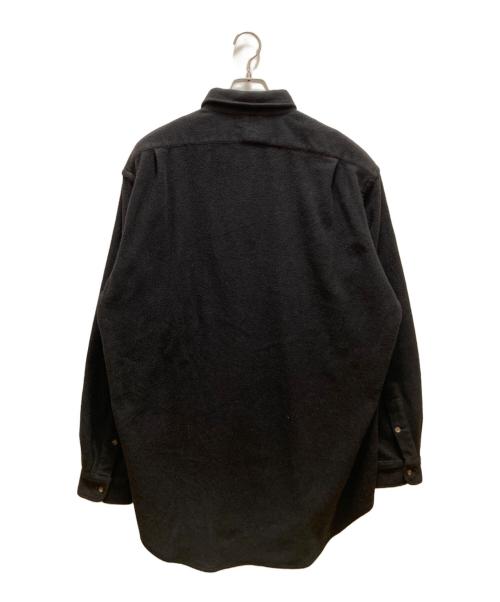 POLO RALPH LAUREN（ポロ・ラルフローレン）POLO RALPH LAUREN (ポロ・ラルフローレン) フリースシャツ ブラック サイズ:Ⅼの古着・服飾アイテム