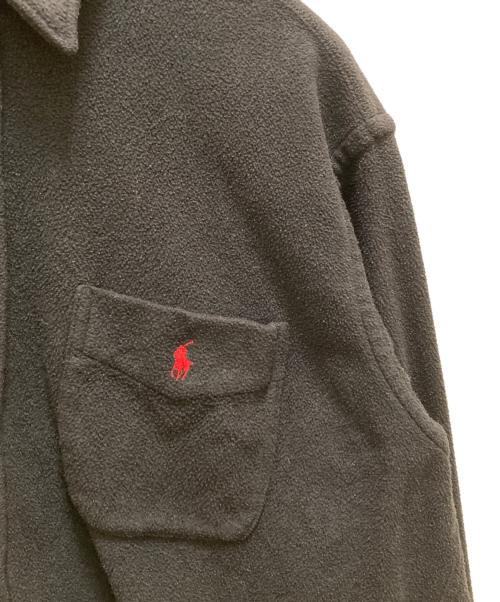POLO RALPH LAUREN（ポロ・ラルフローレン）POLO RALPH LAUREN (ポロ・ラルフローレン) フリースシャツ ブラック サイズ:Ⅼの古着・服飾アイテム