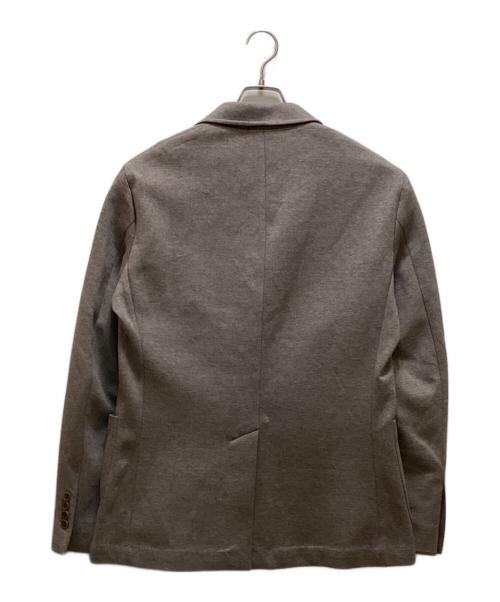 POLO RALPH LAUREN（ポロ・ラルフローレン）POLO RALPH LAUREN (ポロ・ラルフローレン) ソフトモダン ダブルニットスポーツコート グレー サイズ:Mの古着・服飾アイテム