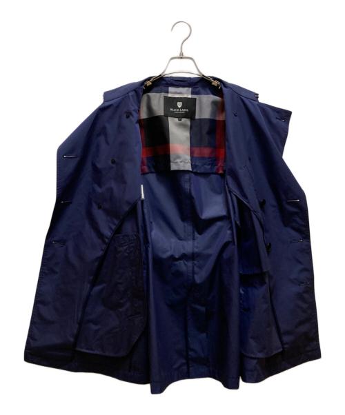 BLACK LABEL CRESTBRIDGE（ブラックレーベル クレストブリッジ）BLACK LABEL CRESTBRIDGE (ブラックレーベル クレストブリッジ) トレンチコート ネイビー サイズ:Ⅼの古着・服飾アイテム