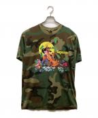 SUPREMEシュプリーム）の古着「ALL DOGS GOTO HEAVEN TEE」｜グリーン