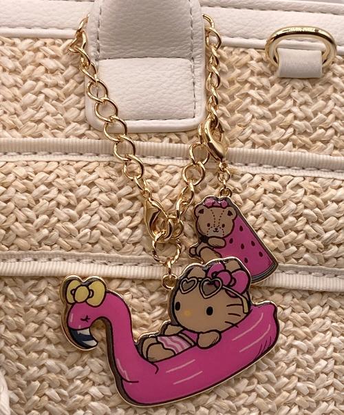Samantha Vega（サマンサベガ）Samantha Vega (サマンサベガ) HELLO KITTY (ハローキティ) コラボカゴバッグ ベージュ 未使用品の古着・服飾アイテム