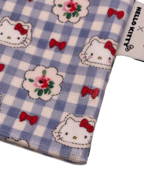 HELLO KITTY（ハローキティ）HELLO KITTY (ハローキティ) CATH KIDSTON (キャス キッドソン) コラボジップドパース ブルー 未使用品の古着・服飾アイテム