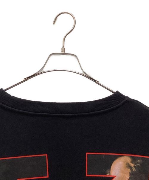 OFFWHITE（オフホワイト）OFFWHITE (オフホワイト) カラヴァッジオ コットン スウェットシャツ ブラック サイズ:XLの古着・服飾アイテム