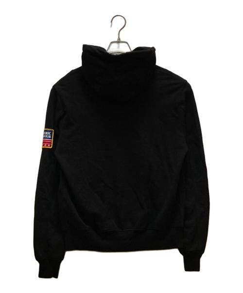 Hysteric Glamour（ヒステリックグラマー）Hysteric Glamour (ヒステリックグラマー) ワッペンパーカー ブラック サイズ:Lの古着・服飾アイテム