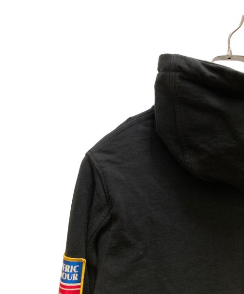 Hysteric Glamour（ヒステリックグラマー）Hysteric Glamour (ヒステリックグラマー) ワッペンパーカー ブラック サイズ:Lの古着・服飾アイテム