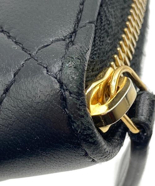 CHANEL（シャネル）CHANEL (シャネル) ココマーク マトラッセ コインケース ブラックの古着・服飾アイテム