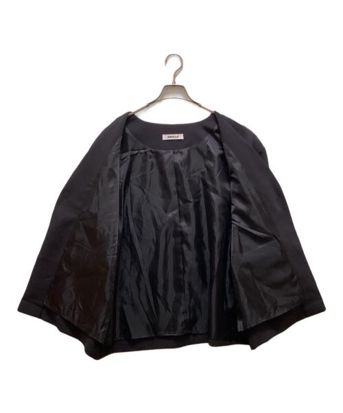 ARULLE（アリュール）ARULLE (アリュール) カラーレスコクーンジャケット チャコールグレー サイズ:不明の古着・服飾アイテム