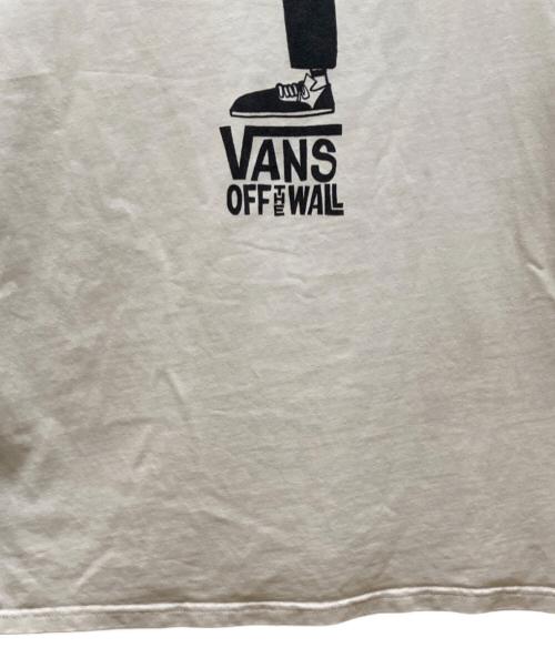 VANS（ヴァンズ）VANS (ヴァンズ) 花井祐介 (ハナイユウスケ) コラボグラフィックカットソー ホワイト サイズ:Lの古着・服飾アイテム