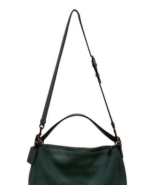 COACH（コーチ）COACH (コーチ) 2WAYショルダーバッグ グリーンの古着・服飾アイテム