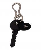 Vivienne Westwoodヴィヴィアンウエストウッド）の古着「KEY AND HEART KEYRING」｜ブラック