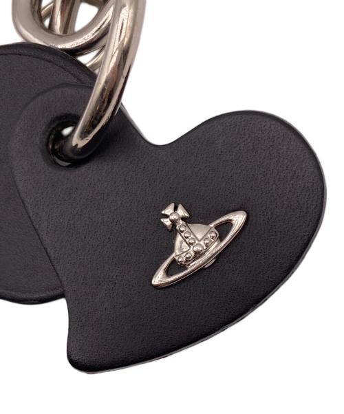 Vivienne Westwood（ヴィヴィアンウエストウッド）Vivienne Westwood (ヴィヴィアンウエストウッド) KEY AND HEART KEYRING ブラックの古着・服飾アイテム