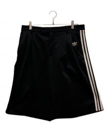 GUCCI×adidas Originals（グッチ×アディダスオリジナル）の古着「サイドラインショートパンツ」｜ブラック
