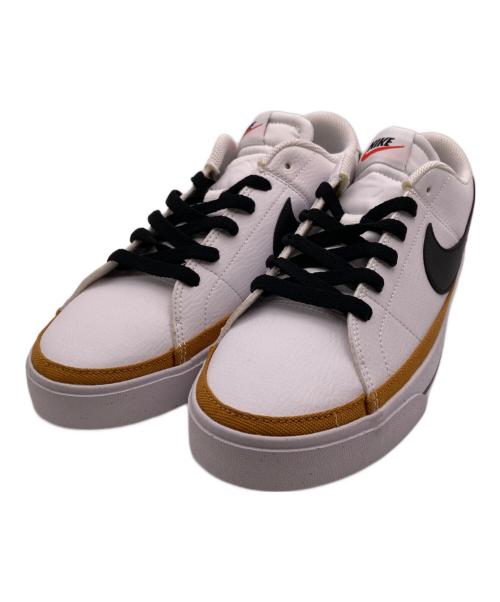 NIKE（ナイキ）NIKE (ナイキ) コート レガシー ローカットスニーカー ホワイト サイズ:27cmの古着・服飾アイテム