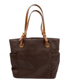 MICHAEL KORS（マイケルコース）の古着「シグネチャートートバッグ」｜ブラウン