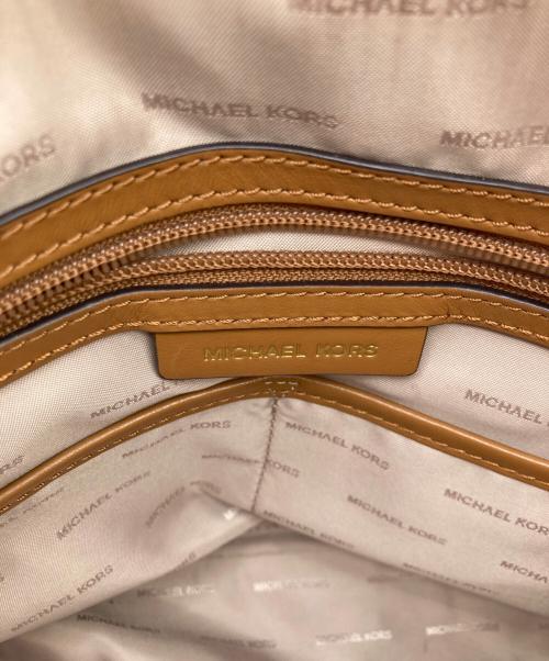MICHAEL KORS（マイケルコース）MICHAEL KORS (マイケルコース) シグネチャートートバッグ ブラウンの古着・服飾アイテム