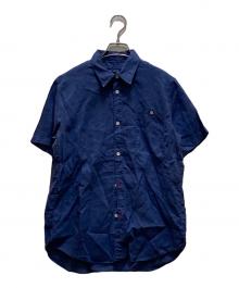 COMME des GARCONS JUNYA WATANABE MAN（コム デ ギャルソン ジュンヤ ワタナベ マン）の古着「S/Sリネンシャツ」｜ブルー