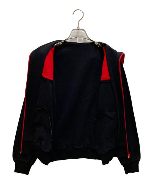 adidas Originals（アディダスオリジナル）adidas originals (アディダスオリジナル) ヴィンテージトラックジャケット ブラック×レッド サイズ:3の古着・服飾アイテム