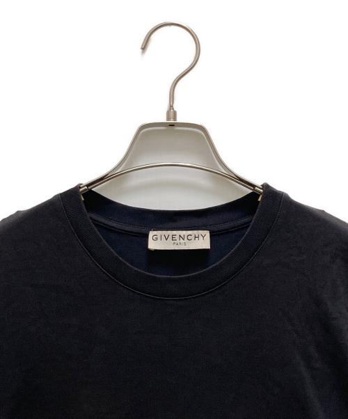 GIVENCHY（ジバンシィ）GIVENCHY (ジバンシィ) メタリックロゴTシャツ ブラック サイズ:XSの古着・服飾アイテム