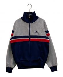 adidas（アディダス）の古着「ヴィンテージトラックジャケット」｜グレー×ブルー