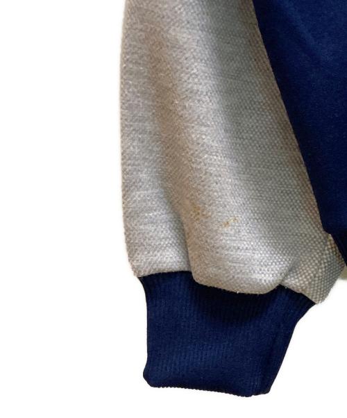 adidas（アディダス）adidas (アディダス) ヴィンテージトラックジャケット グレー×ブルー サイズ:34の古着・服飾アイテム