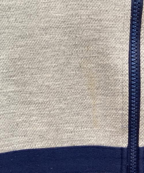 adidas（アディダス）adidas (アディダス) ヴィンテージトラックジャケット グレー×ブルー サイズ:34の古着・服飾アイテム