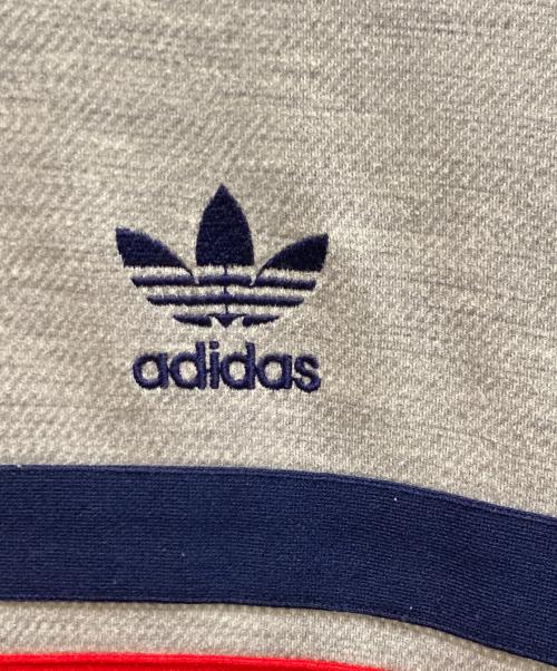 adidas（アディダス）adidas (アディダス) ヴィンテージトラックジャケット グレー×ブルー サイズ:34の古着・服飾アイテム