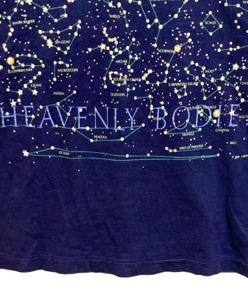 Hanes（ヘインズ）Hanes (ヘインズ) 90S 星座Tシャツ ブルー サイズ:Mの古着・服飾アイテム