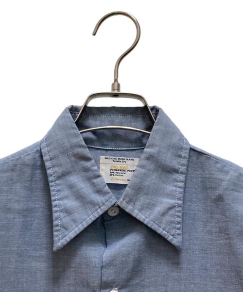 big mac（ビッグマック）BIG MAC (ビッグマック) 60S-70S シャンブレーシャツ ブルー サイズ:不明の古着・服飾アイテム