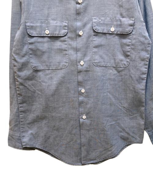big mac（ビッグマック）BIG MAC (ビッグマック) 60S-70S シャンブレーシャツ ブルー サイズ:不明の古着・服飾アイテム