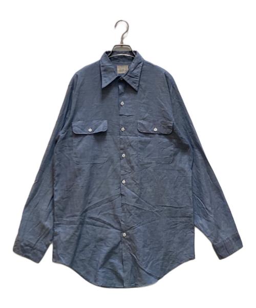 big mac（ビッグマック）big mac (ビッグマック) 70Sシャンブレーシャツ ブルー サイズ:不明の古着・服飾アイテム