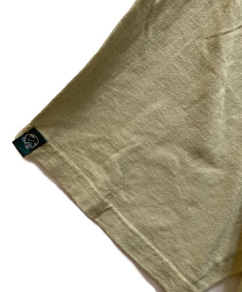 Patagonia（パタゴニア）Patagonia (パタゴニア) Beneficial T's ロゴTシャツ カーキ サイズ:XLの古着・服飾アイテム