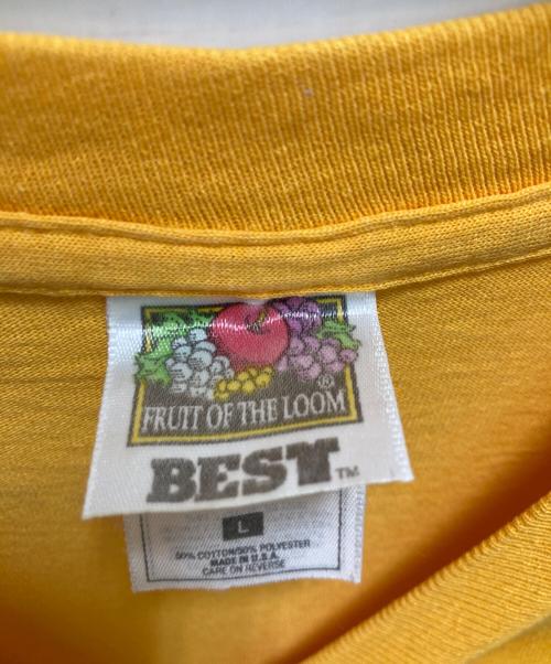 FRUIT OF THE LOOM BEST（フルーツオブザルーム）FRUIT OF THE LOOM BEST (フルーツオブザルーム) 90S JUDY&MARY プリントTシャツ イエロー サイズ:Lの古着・服飾アイテム