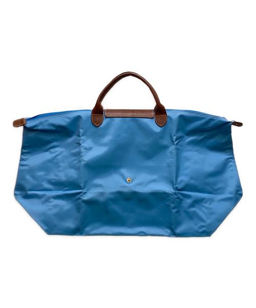 LONGCHAMP（ロンシャン）LONGCHAMP (ロンシャン) オリジナル L トラベルバッグ ブルーの古着・服飾アイテム