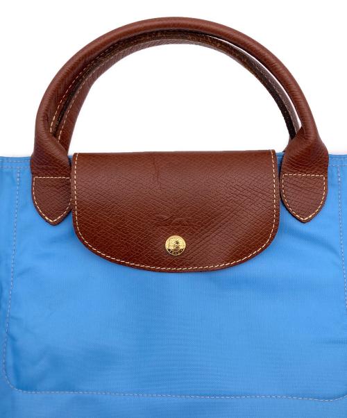 LONGCHAMP（ロンシャン）LONGCHAMP (ロンシャン) オリジナル L トラベルバッグ ブルーの古着・服飾アイテム