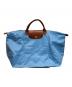 LONGCHAMP（ロンシャン）の古着「オリジナル L トラベルバッグ」｜ブルー