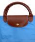 中古・古着 LONGCHAMP (ロンシャン) オリジナル L トラベルバッグ ブルー：6000円
