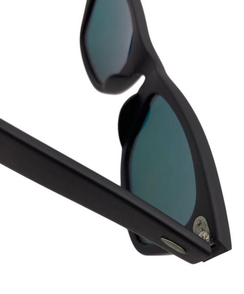 RAY-BAN（レイバン）RAY-BAN (レイバン) ウェイファーラー ミラーレンズサングラス ブラックの古着・服飾アイテム
