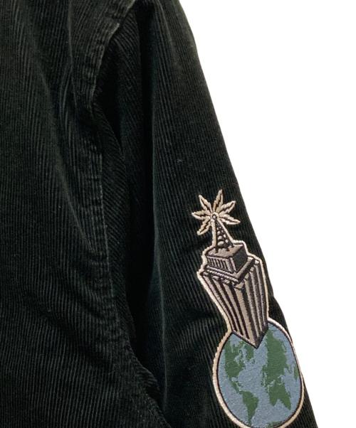 Carhartt WIP（カーハート ワーク イン プログレス）CARHARTT WIP (カーハート ワーク イン プログレス) コーデュロイ レターマン ジャケット カーキ サイズ:XLの古着・服飾アイテム