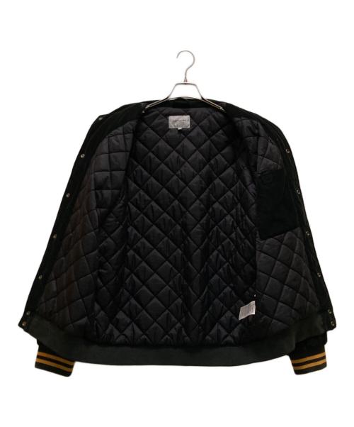 Carhartt WIP（カーハート ワーク イン プログレス）CARHARTT WIP (カーハート ワーク イン プログレス) コーデュロイ レターマン ジャケット カーキ サイズ:XLの古着・服飾アイテム