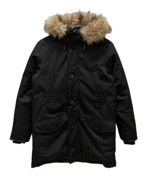 POLO RALPH LAUREN（ポロ・ラルフローレン）POLO RALPH LAUREN (ポロ・ラルフローレン) ファー付ダウンジャケット ブラック サイズ:Mの古着・服飾アイテム